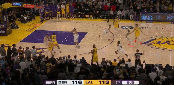 乐鱼官网-湖人掘金裁判报告：湖人得利 小里多获得2次罚球